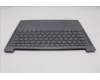 Lenovo 5CB1Q64052 C-Cover with keyboard, UK English, Luna Grey, Non-Backlight, UK