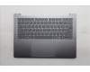 Lenovo 5CB1Q64054 C-Cover with keyboard, Arabic, Luna Grey, Backlight, US