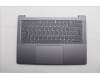 Lenovo 5CB1Q64058 C-Cover with keyboard, Czech Slovakian, Luna Grey, Backlight, UK