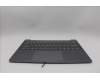 Lenovo 5CB1Q64065 C-Cover with keyboard, Greek, Luna Grey, Backlight, US