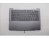 Lenovo 5CB1Q64067 C-Cover with keyboard, Hungarian, Luna Grey, Backlight, UK