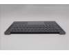 Lenovo 5CB1Q64108 C-Cover with keyboard, Switzerland, Luna Grey, Non-Backlight, UK