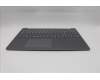 Lenovo 5CB1R07733 C-Cover with keyboard, Czech Slovakian, Luna Grey, Backlight, 3CELL, UK