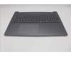 Lenovo 5CB1R07760 C-Cover with keyboard, Belgian, Luna Grey, Non-Backlight, 3CELL, UK