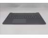 Lenovo 5CB1R07795 C-Cover with keyboard, US English Euro, Luna Grey, Backlight, 4CELL, US