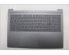 Lenovo 5CB1R07808 C-Cover with keyboard, Nordic, Luna Grey, Backlight, 4CELL, UK