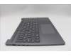 Lenovo 5CB1R07951 C-Cover with keyboard, Russian, Luna Grey, Non-Backlight, 4CELL, US