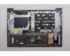 Lenovo 5CB1R08650 C-Cover with keyboard, German, Arctic Grey, Non-Backlight, H-series, UK