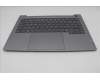 Lenovo 5CB1R08676 C-Cover with keyboard, Czech Slovakian, Arctic Grey, Backlight, H-series, UK