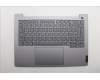 Lenovo 5CB1R08693 C-Cover with keyboard, UK English, Arctic Grey, Backlight, H-series, UK