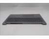 Lenovo 5CB1R08829 C-Cover with keyboard, German, Arctic Grey, Non-Backlight, H-series, UK