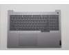 Lenovo 5CB1R08845 C-Cover with keyboard, Bulgarian, Arctic Grey, Backlight, H-series, UK