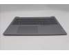 Lenovo 5CB1R08845 C-Cover with keyboard, Bulgarian, Arctic Grey, Backlight, H-series, UK