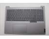 Lenovo 5CB1R08856 C-Cover with keyboard, Spanish, Arctic Grey, Backlight, H-series, UK