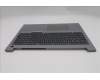 Lenovo 5CB1R08903 C-Cover with keyboard, US English Euro, Arctic Grey, Backlight, U-series, US