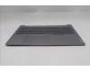 Lenovo 5CB1R08931 C-Cover with keyboard, Russian, Arctic Grey, Backlight, U-series, US