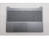 Lenovo 5CB1R08994 C-Cover with keyboard, French, Luna Grey, Backlight, US