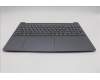 Lenovo 5CB1R22351 C-Cover with keyboard, Arabic, Luna Grey, Non-Backlight, US