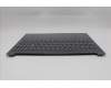 Lenovo 5CB1R22390 C-Cover with keyboard, Portuguese, Luna Grey, Non-Backlight, UK