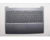 Lenovo 5CB1R22392 C-Cover with keyboard, Russian, Luna Grey, Non-Backlight, US