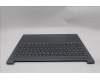 Lenovo 5CB1R26633 C-Cover with keyboard, Belgian, Luna Grey, Non-Backlight, UK