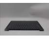 Lenovo 5CB1R26691 C-Cover with keyboard, Belgian, Luna Grey, Backlight, UK