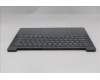 Lenovo 5CB1R26696 C-Cover with keyboard, US English Euro, Luna Grey, Backlight, US