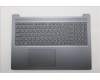 Lenovo 5CB1R27627 C-Cover with keyboard, Russian, Luna Grey, Backlight, US