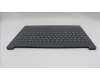 Lenovo 5CB1R27634 C-Cover with keyboard, UK English, Luna Grey, Backlight, UK