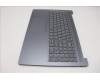 Lenovo 5CB1R27635 C-Cover with keyboard, Ukraine, Luna Grey, Backlight, US