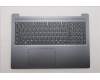 Lenovo 5CB1R27673 C-Cover with keyboard, French, Luna Grey, Non-Backlight, US