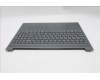 Lenovo 5CB1R27811 C-Cover with keyboard, Arabic, Luna Grey, Backlight, US
