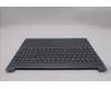 Lenovo 5CB1R27816 C-Cover with keyboard, US English Euro, Luna Grey, Backlight, US
