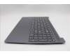 Lenovo 5CB1R27891 C-Cover with keyboard, Russian, Luna Grey, Non-Backlight, US