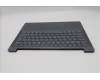 Lenovo 5CB1R29685 C-Cover with keyboard, Belgian, Luna Grey, Backlight, UK