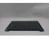 Lenovo 5CB1R29692 C-Cover with keyboard, US English Euro, Luna Grey, Backlight, US