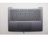 Lenovo 5CB1R29714 C-Cover with keyboard, UK English, Luna Grey, Backlight, UK