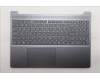 Lenovo 5CB1R30150 C-Cover with keyboard, US English Euro, Luna Grey, Backlight, US