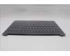 Lenovo 5CB1R30155 C-Cover with keyboard, Greek, Luna Grey, Backlight
