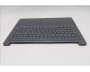 Lenovo 5CB1R30408 C-Cover with keyboard, Bulgarian, Luna Grey, Backlight, UK