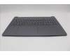 Lenovo 5CB1R30476 C-Cover with keyboard, German, Luna Grey, Non_Backlight