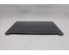 Lenovo 5CB1R33451 C-Cover with keyboard, Hungarian, Luna Grey, Backlight