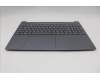 Lenovo 5CB1R33519 C-Cover with keyboard, Russian, Luna Grey, Non_Backlight