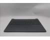 Lenovo 5CB1R35624 C-Cover with keyboard, German, Luna Grey, Backlight, UK