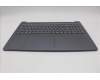 Lenovo 5CB1R35635 C-Cover with keyboard, Russian, Luna Grey, Backlight, US