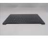 Lenovo 5CB1R35637 C-Cover with keyboard, Spanish, Luna Grey, Backlight, UK