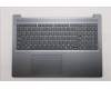 Lenovo 5CB1R35679 C-Cover with keyboard, US English Euro, Luna Grey, Non-Backlight, US