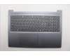 Lenovo 5CB1R35698 C-Cover with keyboard, Switzerland, Luna Grey, Non-Backlight, UK