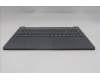 Lenovo 5CB1R35702 C-Cover with keyboard, UK English, Luna Grey, Non-Backlight, UK