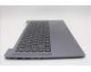 Lenovo 5CB1R61070 C-Cover with keyboard, Nordic, Arctic Grey, Backlight, Non-FingerPrint, UK